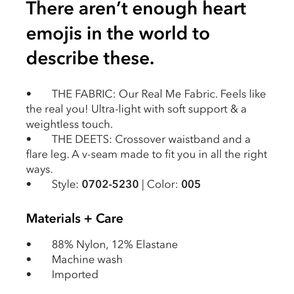 Aerie Crossover Flairs - Picture 6 of 6